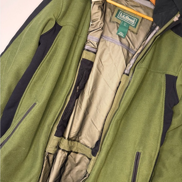 L.L.Bean Gore Tex XCR Jacket Mens Large Waterproof Hooded Outdoor Shell Coat - Picture 5 of 8